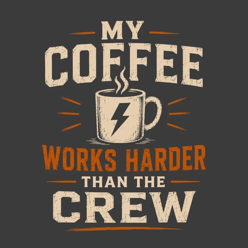 Lineman Humor Câble d’alimentation Café