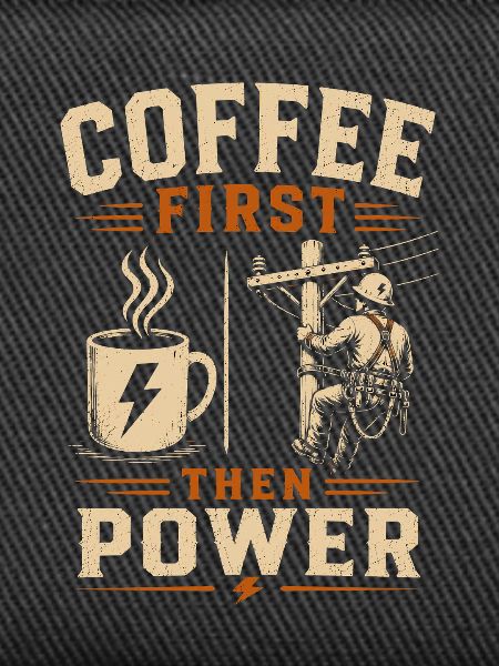 Stromleitung Kaffee Elektriker Technik