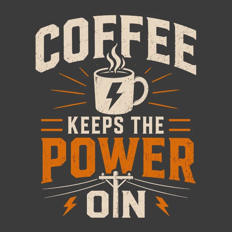 Coffee keeps the power supply going