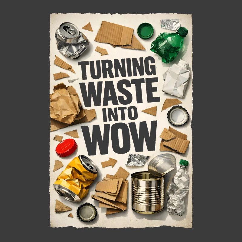 Le gaspillage devient wow | Recyclage du recyclage