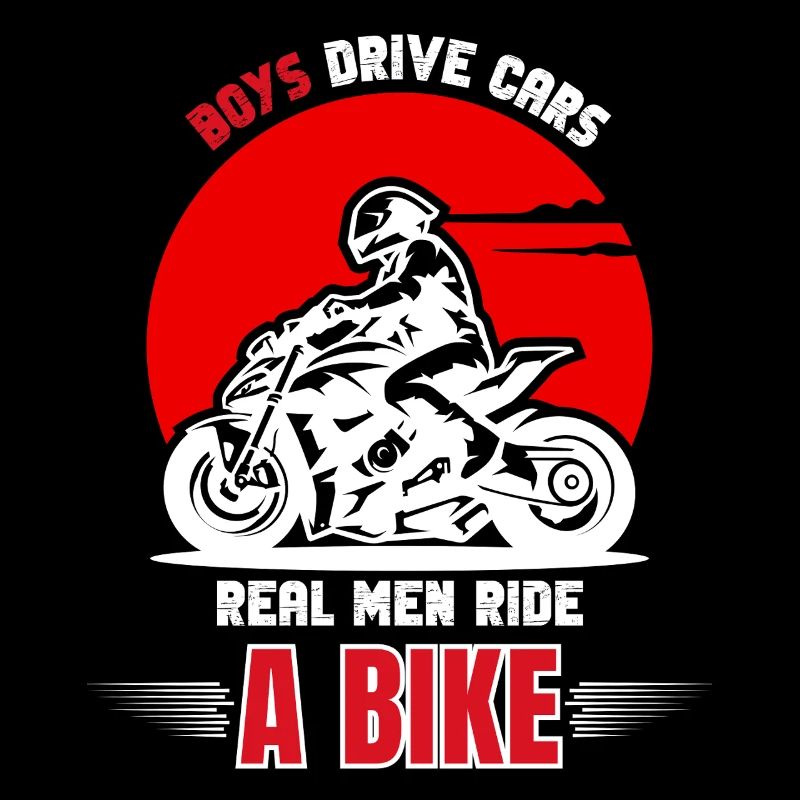 Real Men Ride Bike