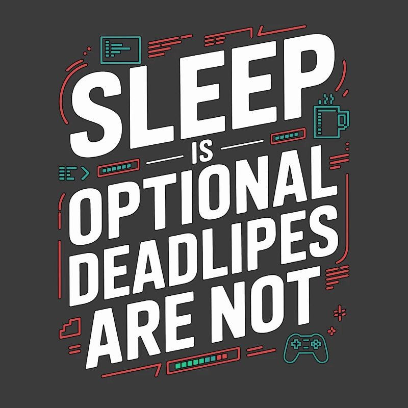 Game Developer Sleep Is Optional Game Programmer