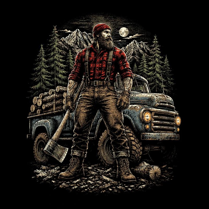 Lumberjacks Tree Cutters Lumberjacks