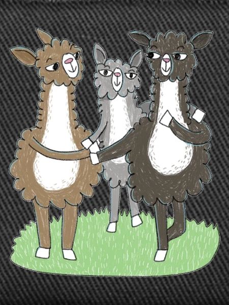 Three Llama Friends