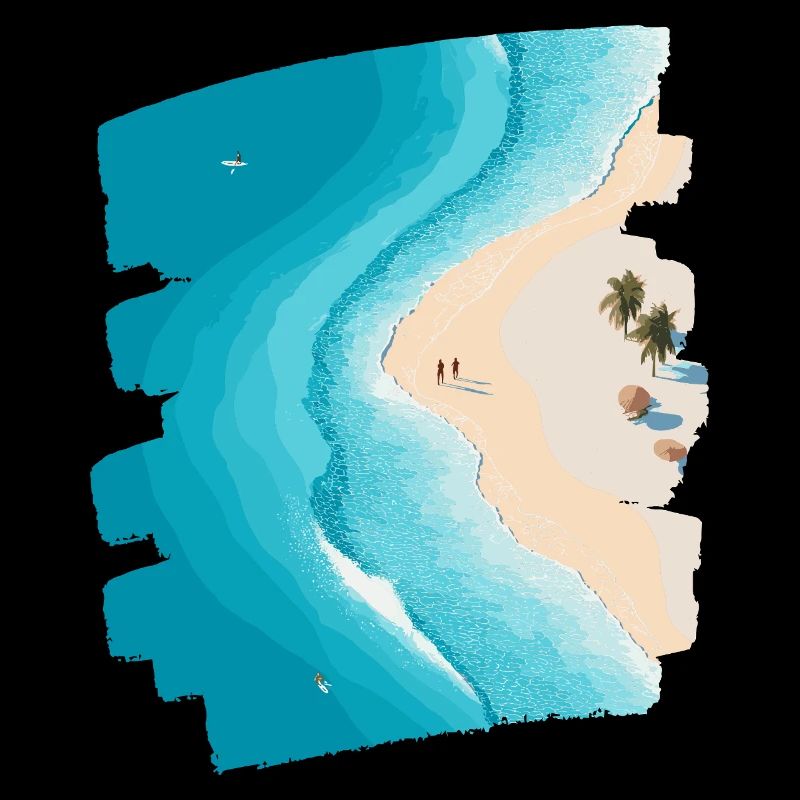 Illustration de rêve de plage