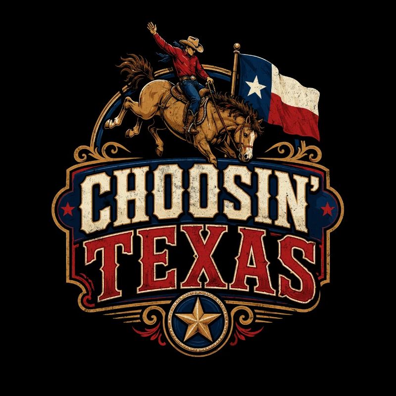 Choisir le logo du Texas Cowboy