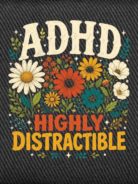 ADHS Stark ablenkbare Blumenneurodiversität