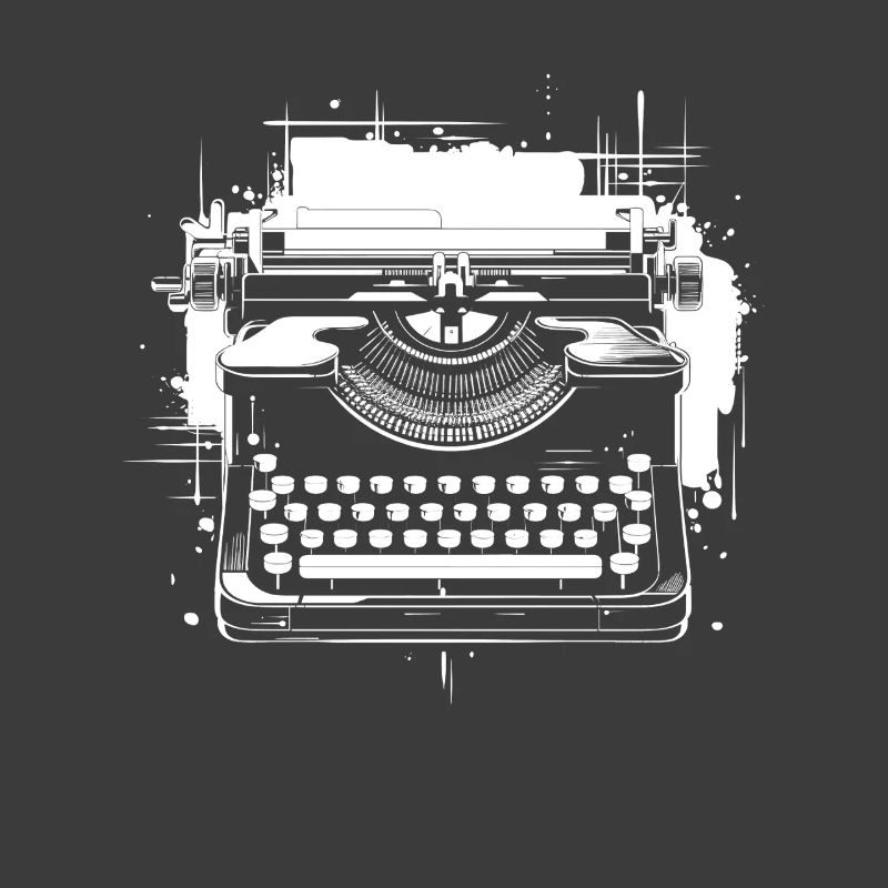 Typewriter Drawing