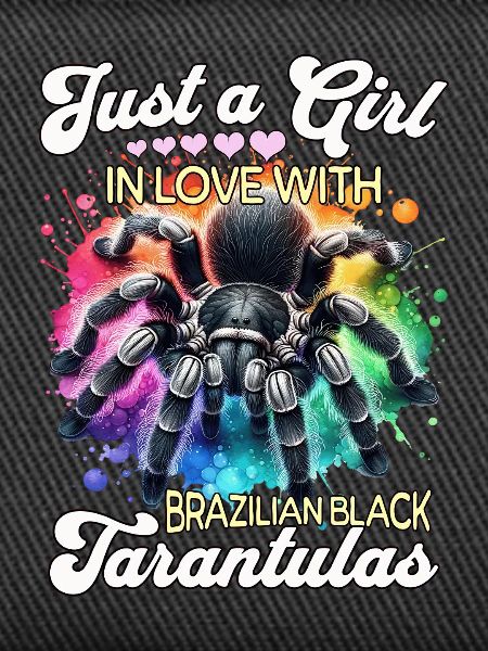Girl Black Tarantula