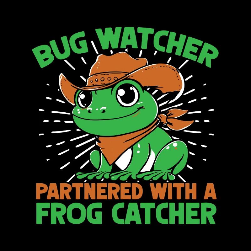 Frog Catcher Bug Watcher Partnered With Catcher