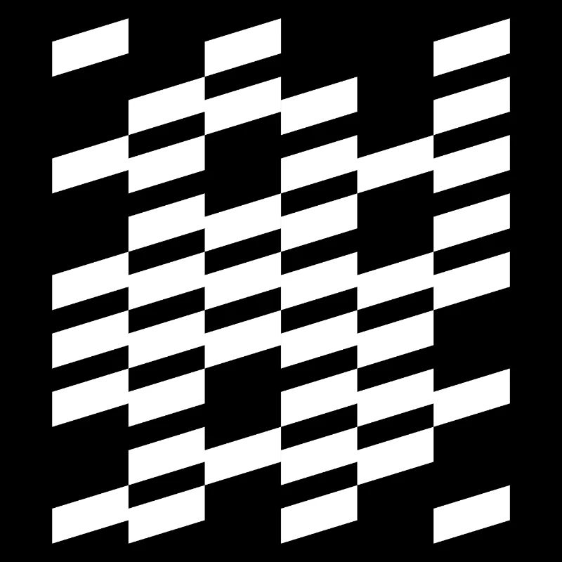 Diagonal Plaid Geometric design