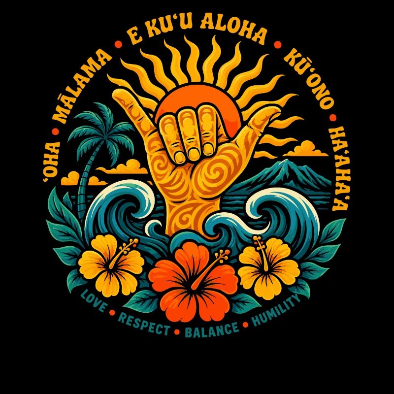 Aloha Shaka Values