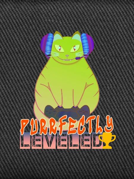 Purrfekt Gaming-Katze