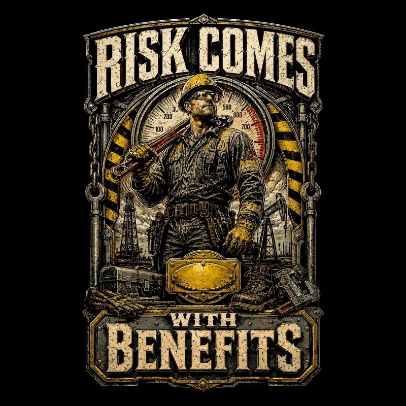 Oil rig rig worker
