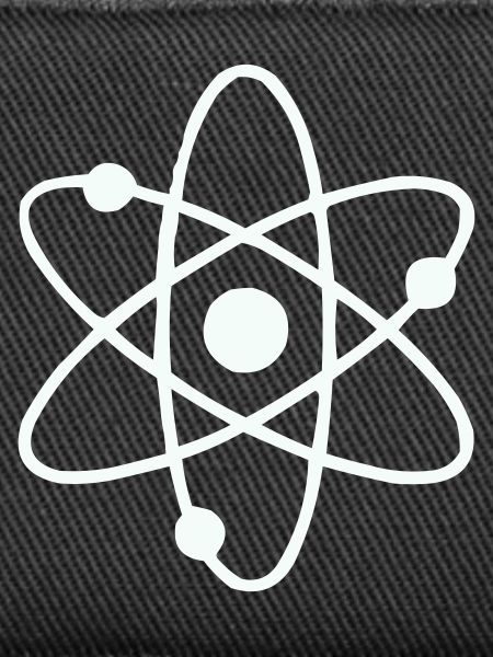 Atom Model Line Art