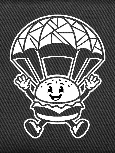 Parachute Burger Skydiving Funny
