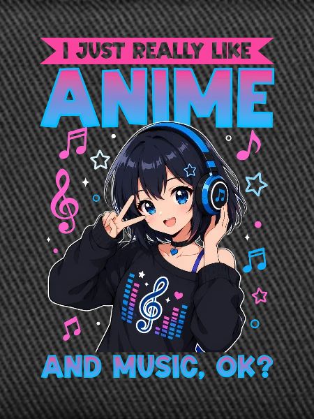 Anime and Music Chibi