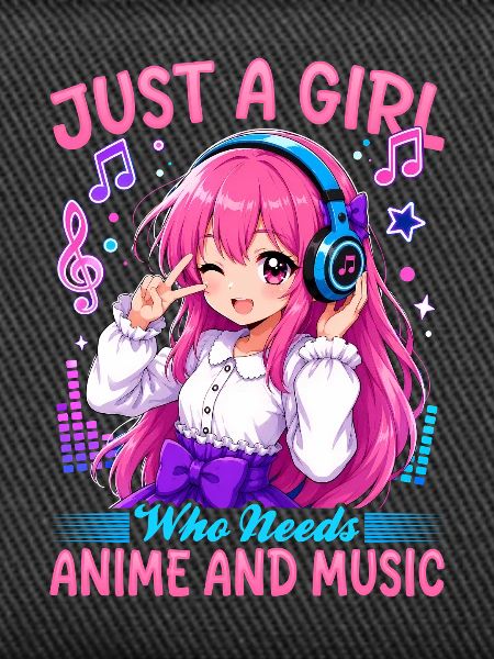 Anime and Music Chibi
