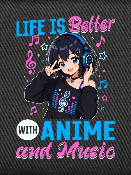 Anime and Music Chibi