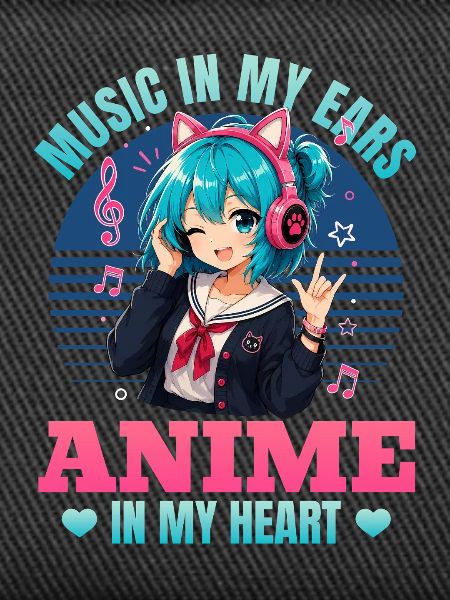 Anime and Music Chibi