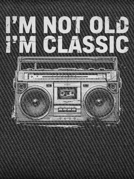 Classic Boombox Nostalgia