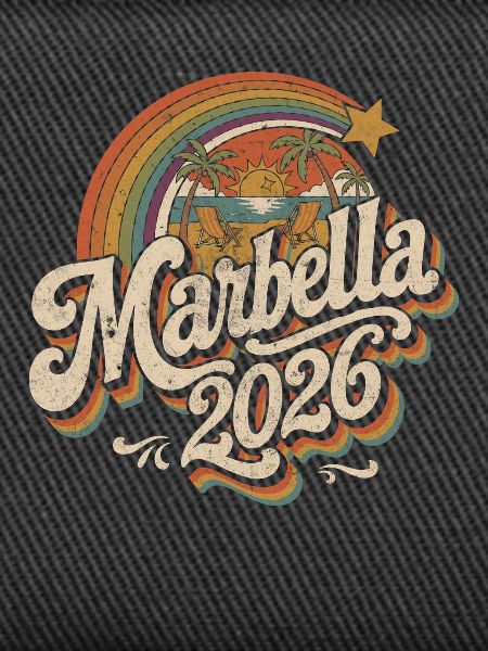 Marbella 2026 Retro Strand-Design
