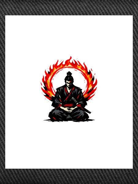 Flame Circle Samurai Mediation