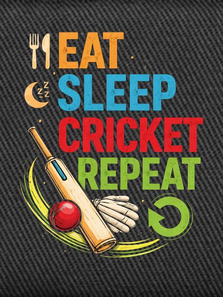 Cricket Food Sleep Repeat