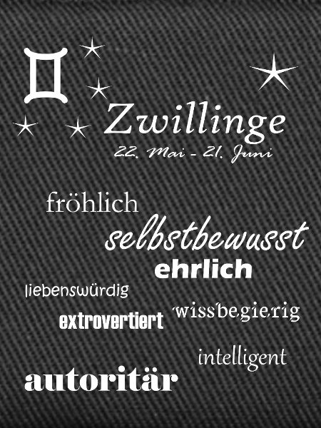 Zwillinge_Sternzeichen