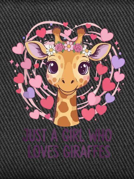 Giraffenliebe Mädchen GIRAFFE