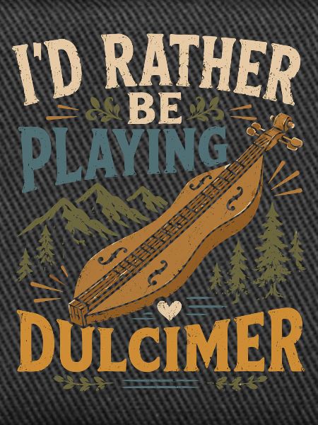  Hackbrett Dulcimer-Musiker Zupfinstrument