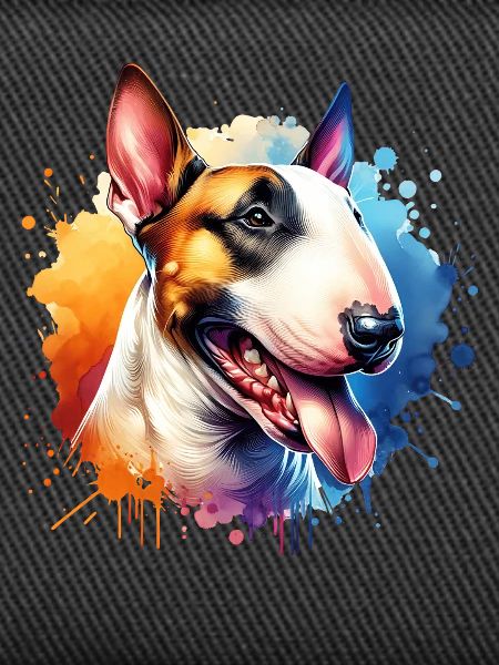 Bullterrier Motiv