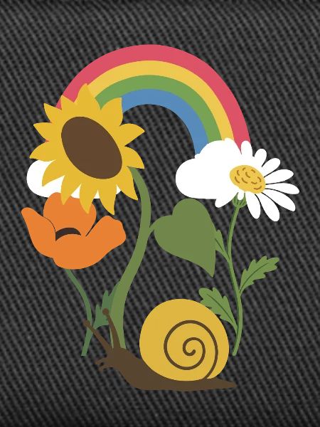 Sonnenblume · Schnecke · Blumen · Mohn