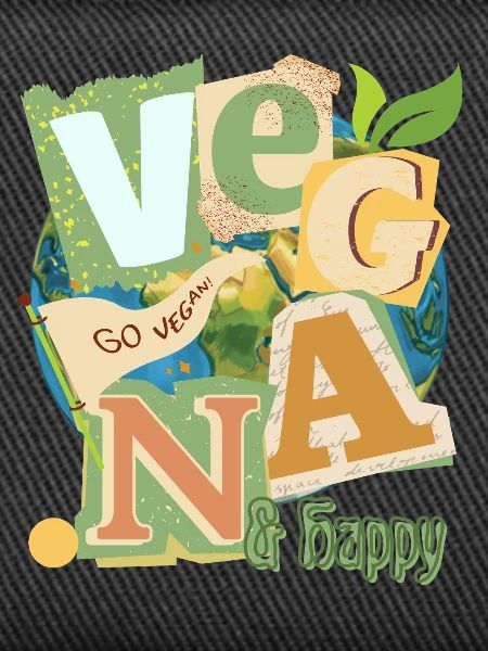 Vegan Welt Collage