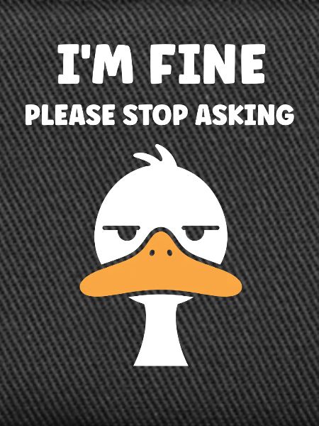 Mir geht's gut, Enten-Meme-Tee