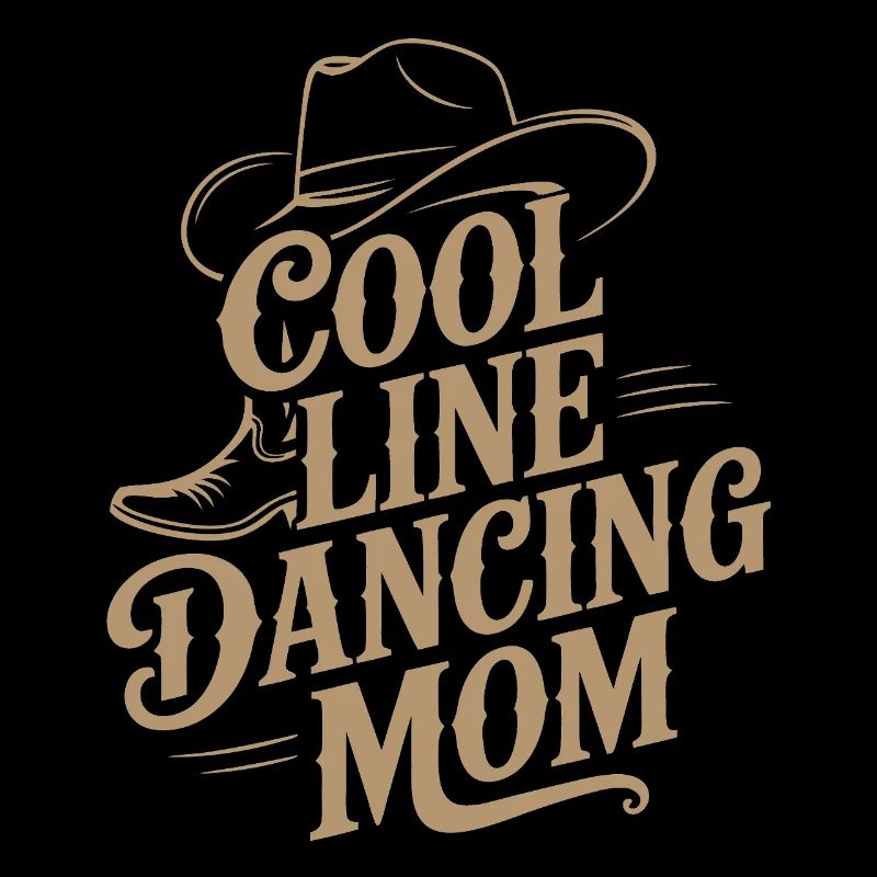 Line Dance Mom Linedance Mama Geschenk