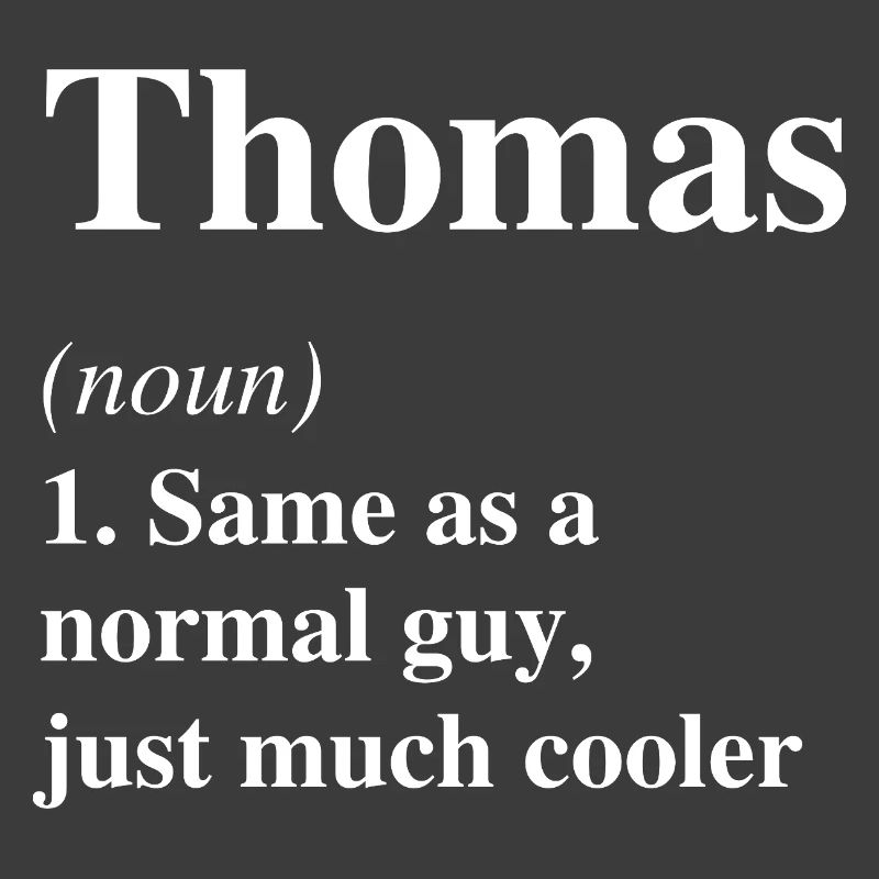 Thomas Definition Cooler Name Spruch Geschenk