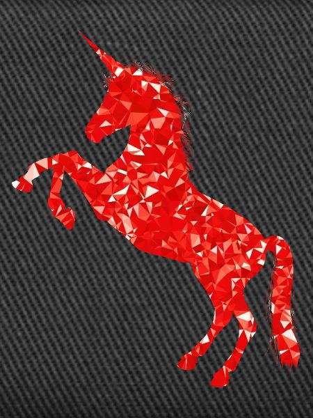 Einhorn rot