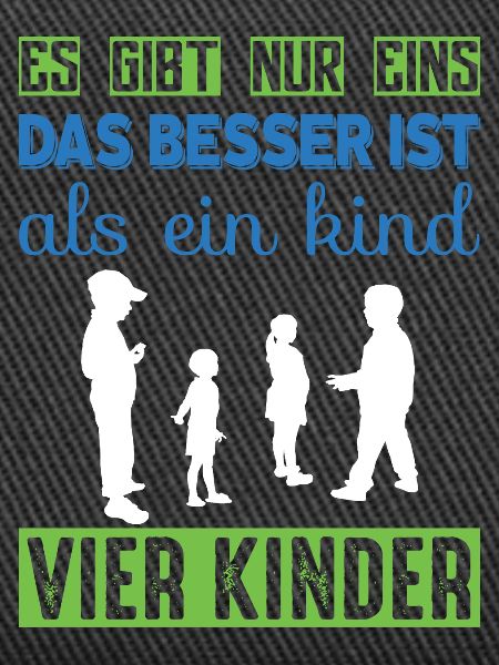 Vier Kinder