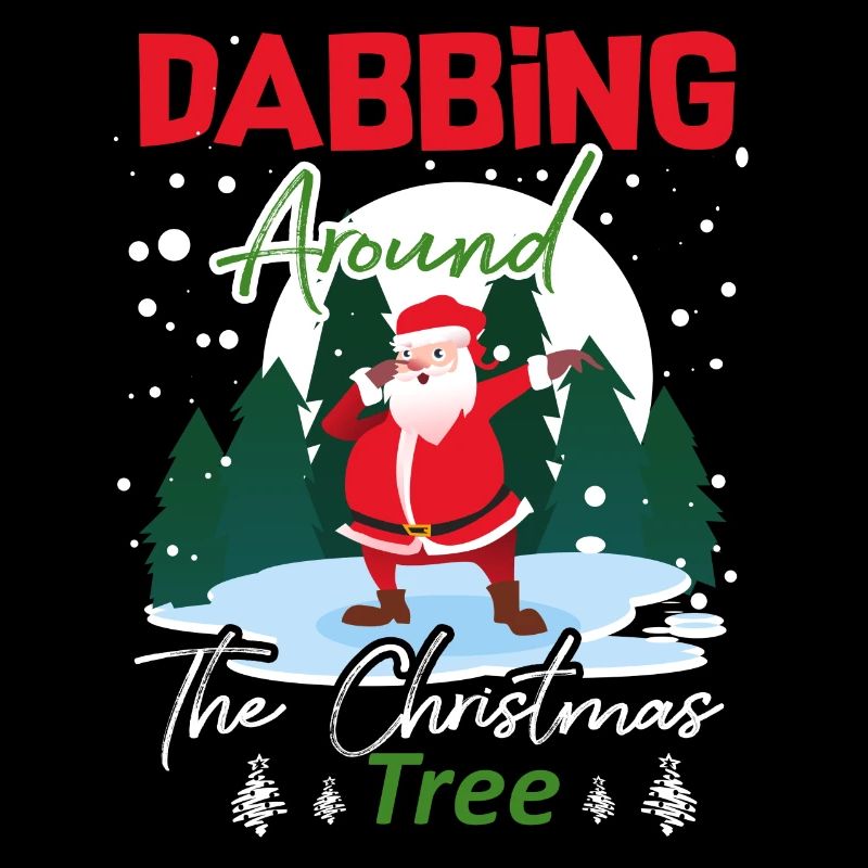 Dab Santa Gift Christmas Christmas Dabb