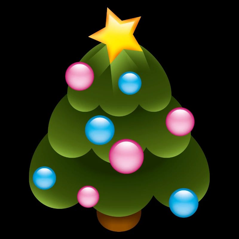 Smiley Christmas Tree