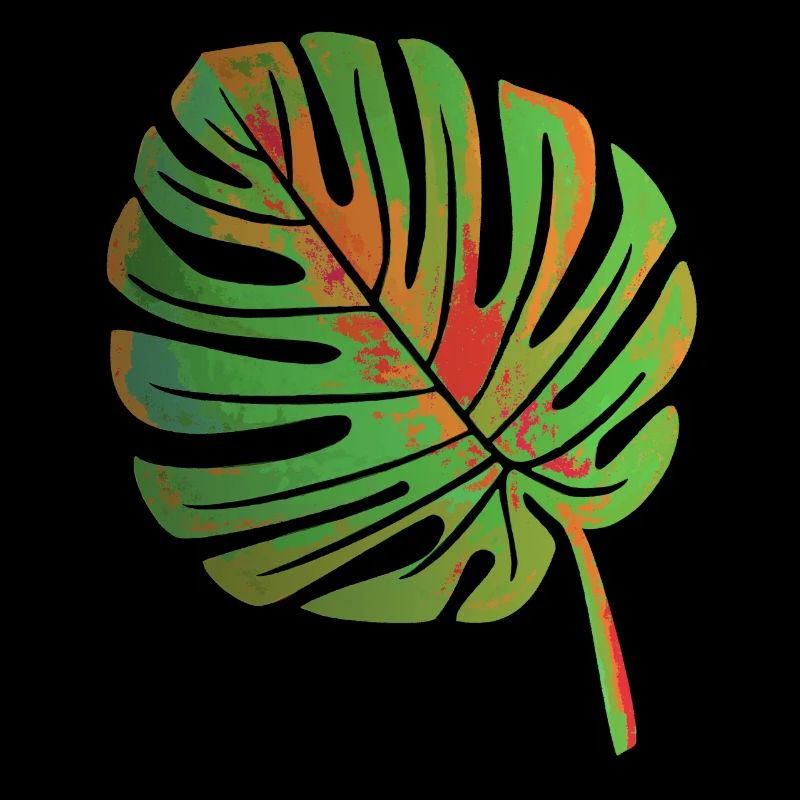 Monstera leaf