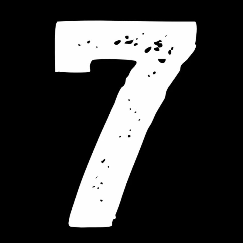 Numéro de chemise 7