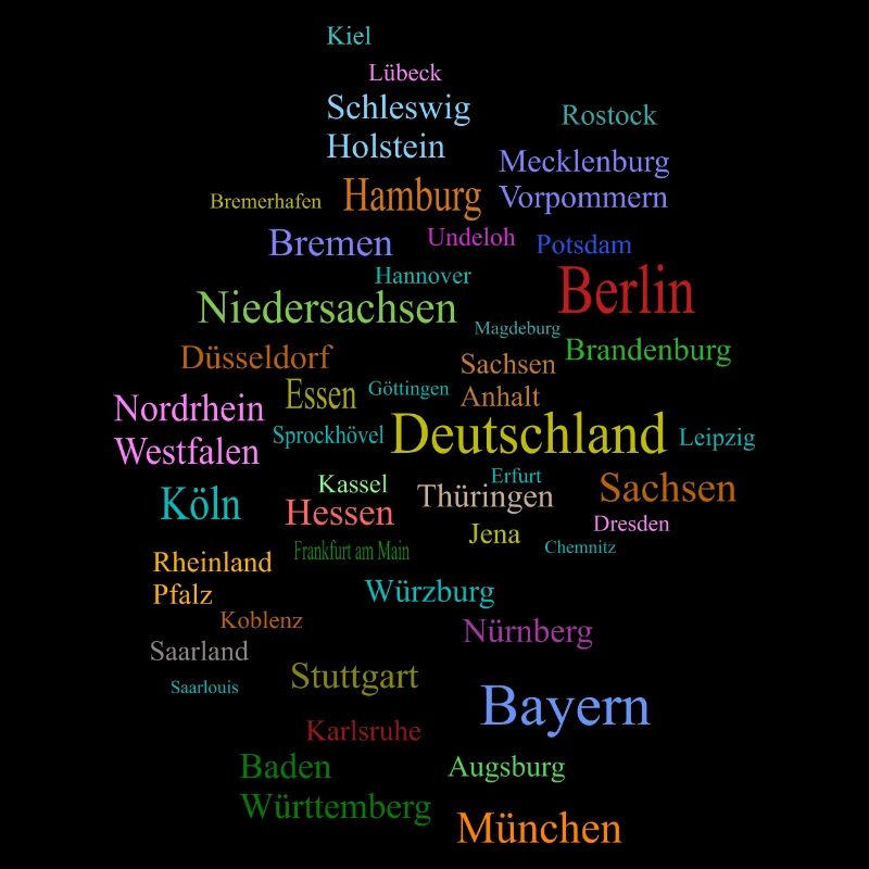 Deutschland Karte