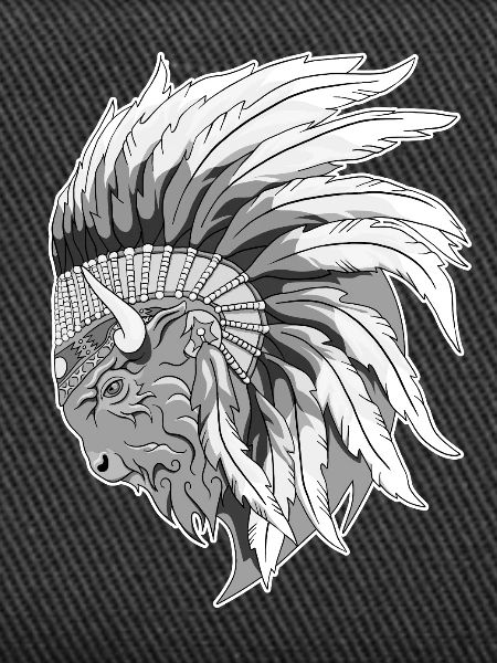 Buffalo head