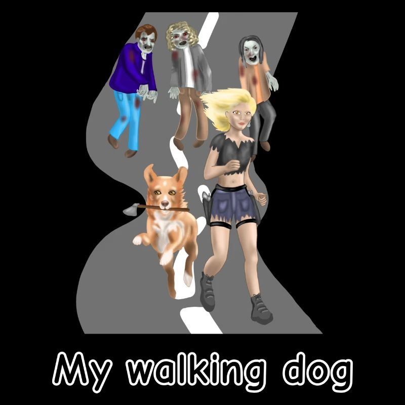 Zombie RunEdition: walking dog