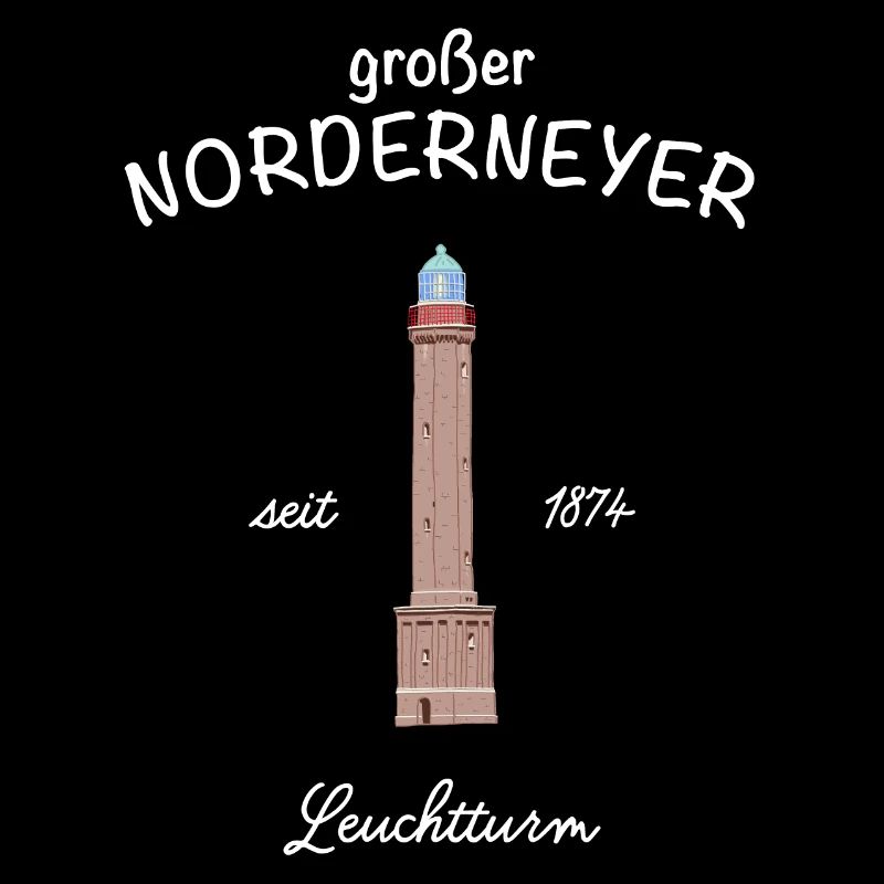 Norderney, großer Leuchtturm, Deutsche Nordsee