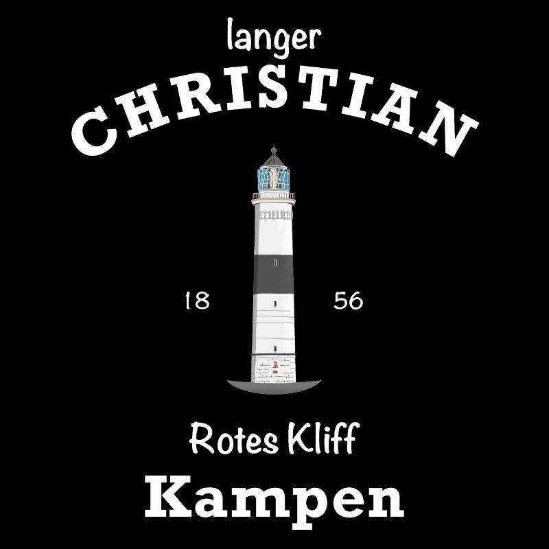 Sylt, Leuchtturm kampen, langer Christian
