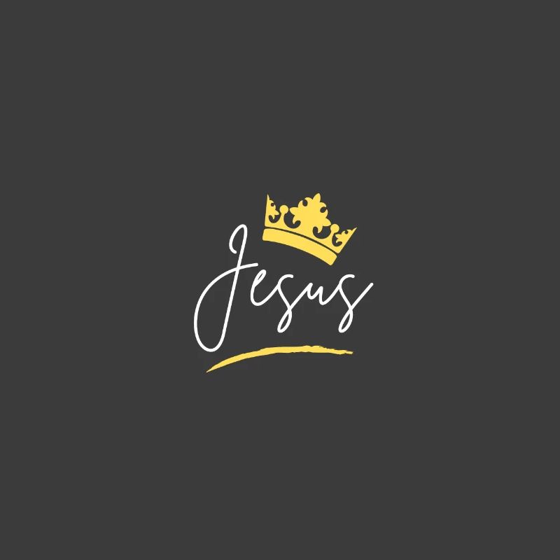 Jesus Crown Script Tee