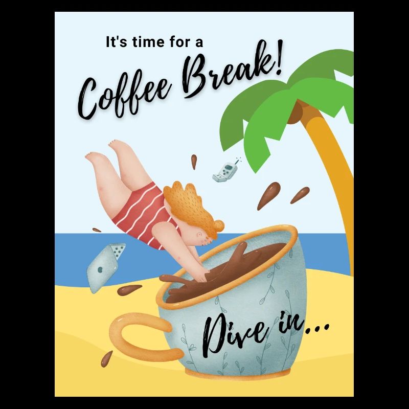 Pause café - ItsTime for a Coffee Break Plongez